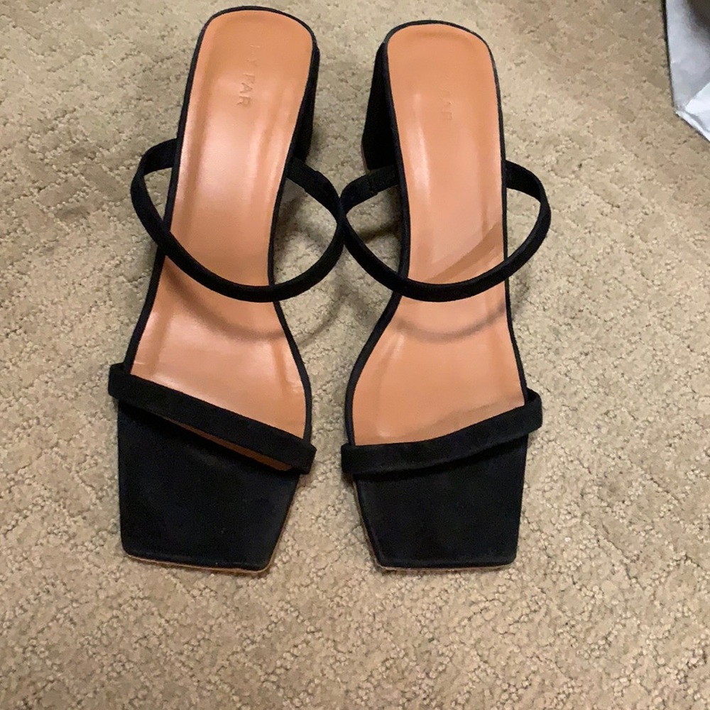 By far black sandals